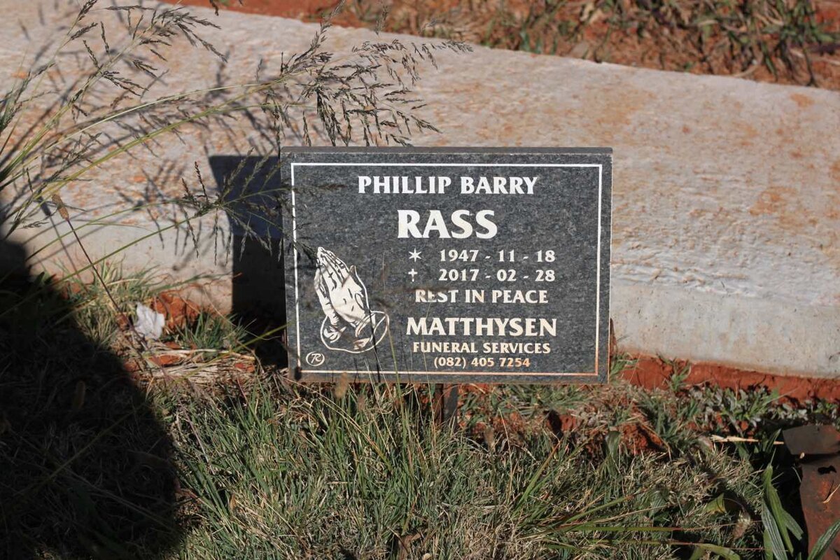 RASS Phillip Barry 1947-2017