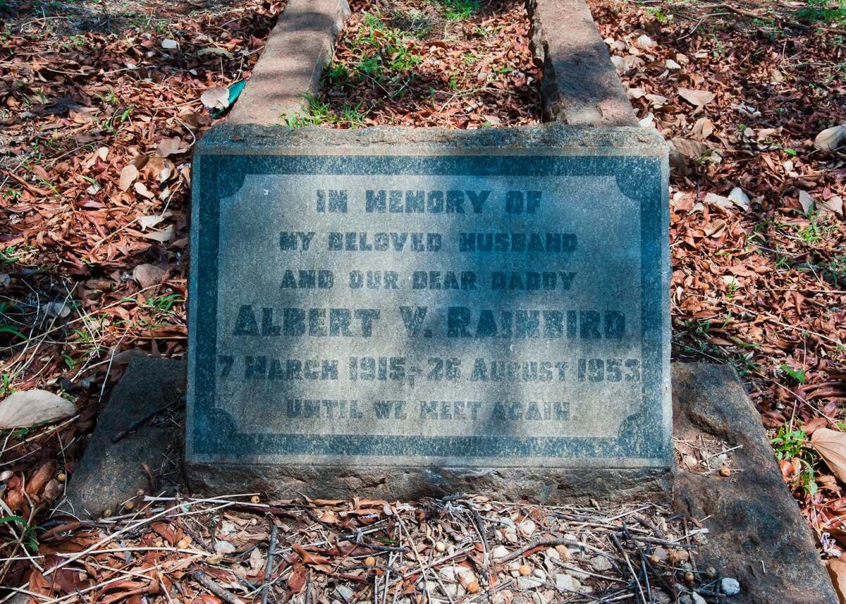 RAINBIRD Albert V. 1915-1953