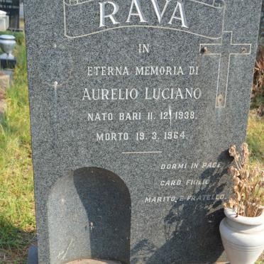 RAVA  Aurelio Luciano 1938-1964