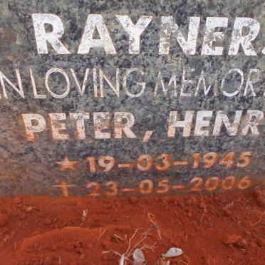 RAYNERS Peter Henry 1945-2006