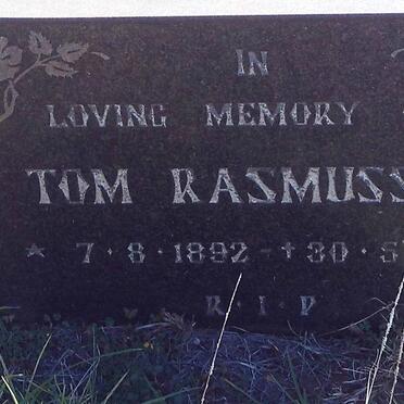 RASMUSSEN Tom 1892-1970