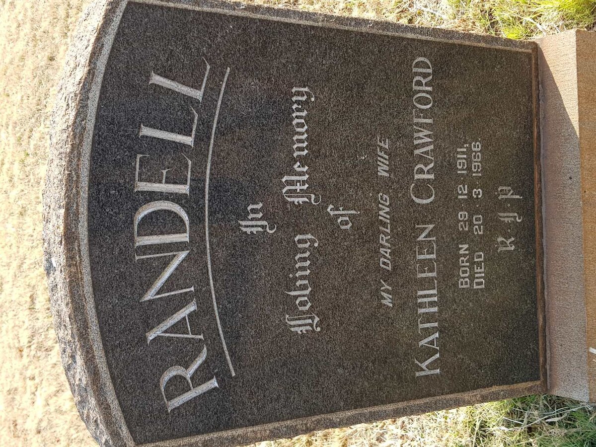 RANDELL Kathleen Crawford 1911-1966