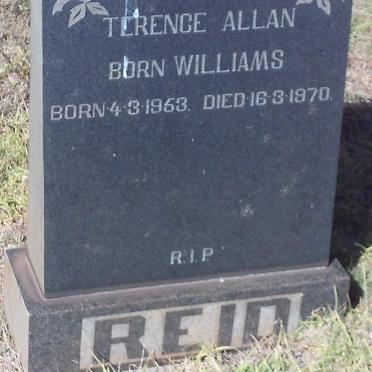 REID Terence Allan nee WILLIAMS 1953-1970