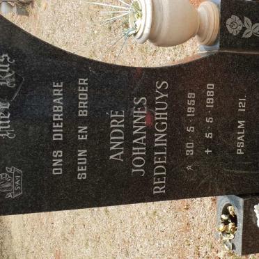REDELINGHUYS Andre Johannes 1959-1980