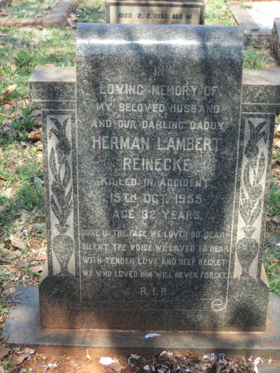 REINECKE Herman Lambert -1955