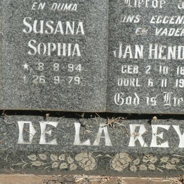 REY Jan Hendrik, de la 1885-1958 &amp; Susana Sophia 1894-1979