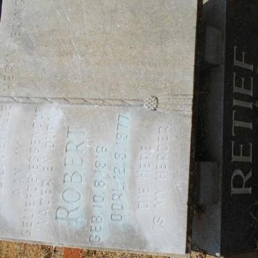 RETIEF Robert 1916-1977