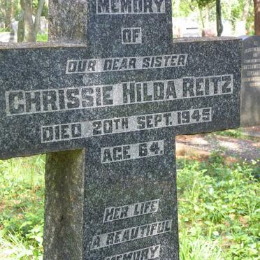 REITZ Chrissie Hilda -1945 :: CAMERON Louisa Elizabeth -1952