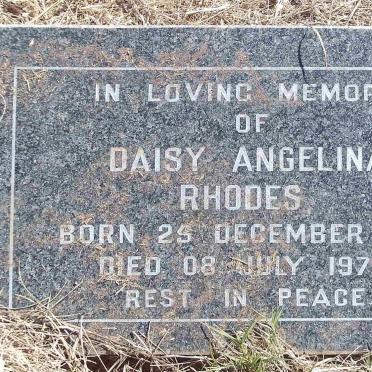 RHODES Daisy Angelina 1891-1972