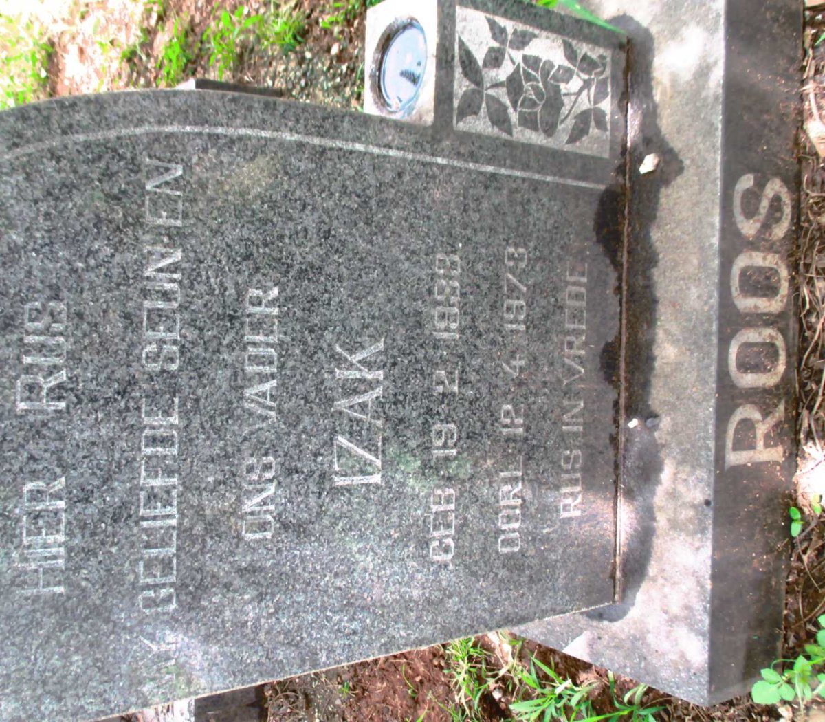 ROOS Izak 1933-1973