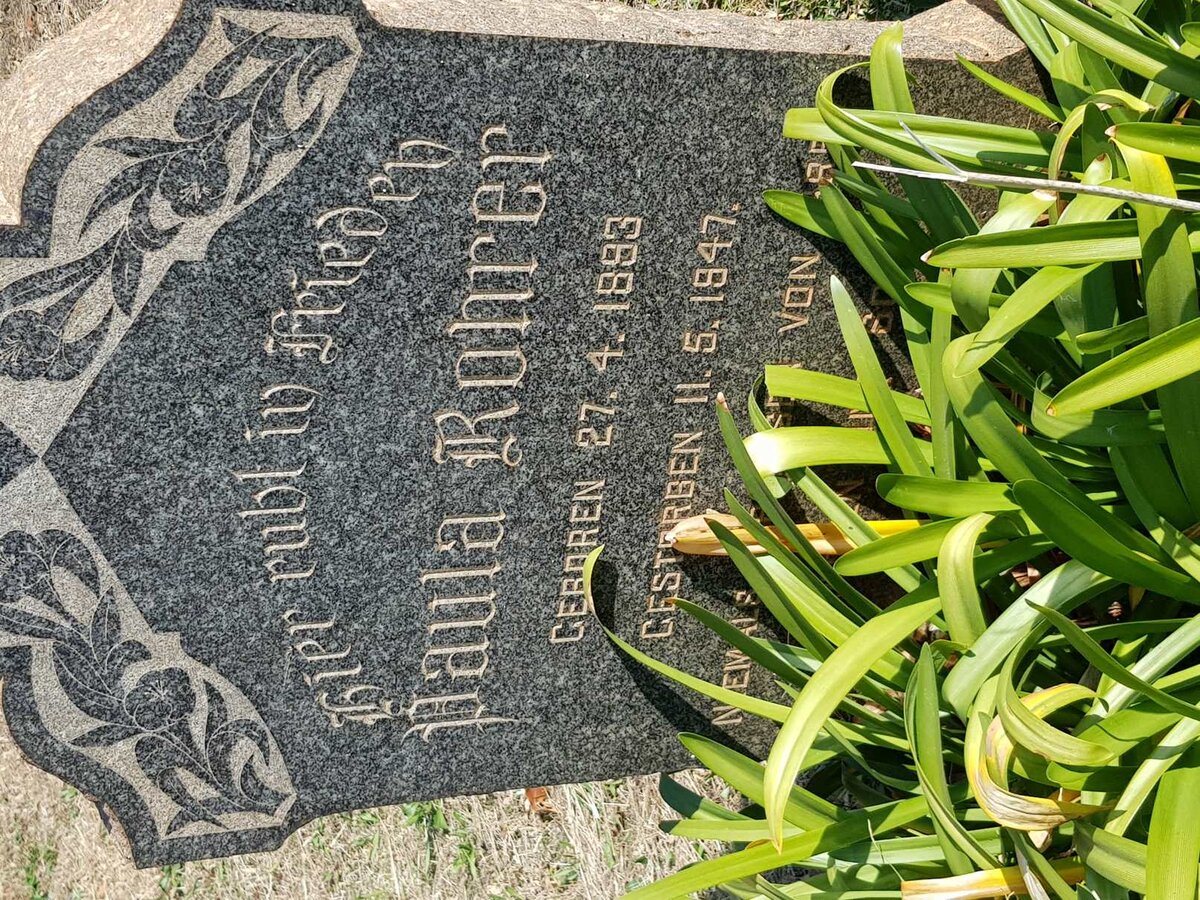 ROHRER Paula 1893-1947