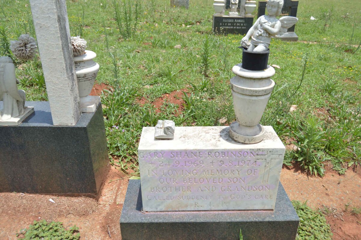 ROBINSON Gary Shane 1969-1974