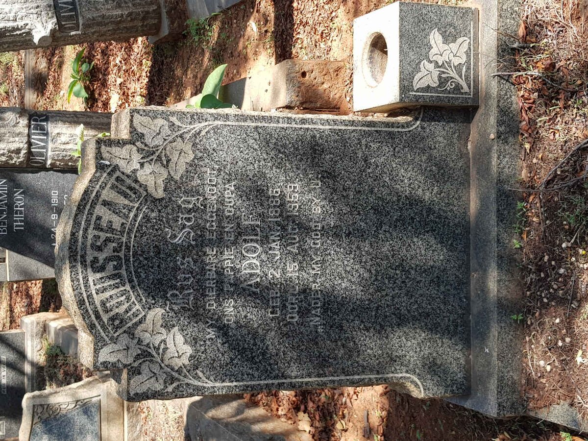 ROUSSEAU Adolf 1886-1959 &amp; Mum -1969