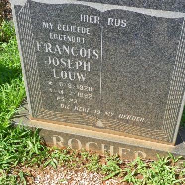 ROCHER Francois Joseph Louw 1920-1992