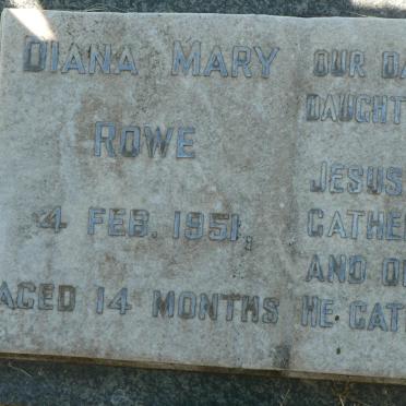 ROWE Diana Mary -1951