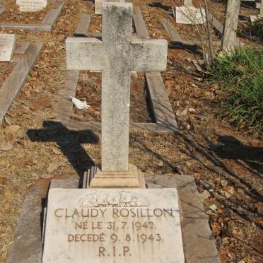 ROSILLON Claudy 1942-1943
