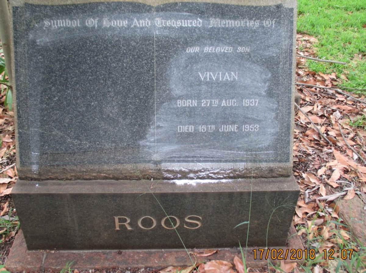 ROOS Vivian 1937-1953