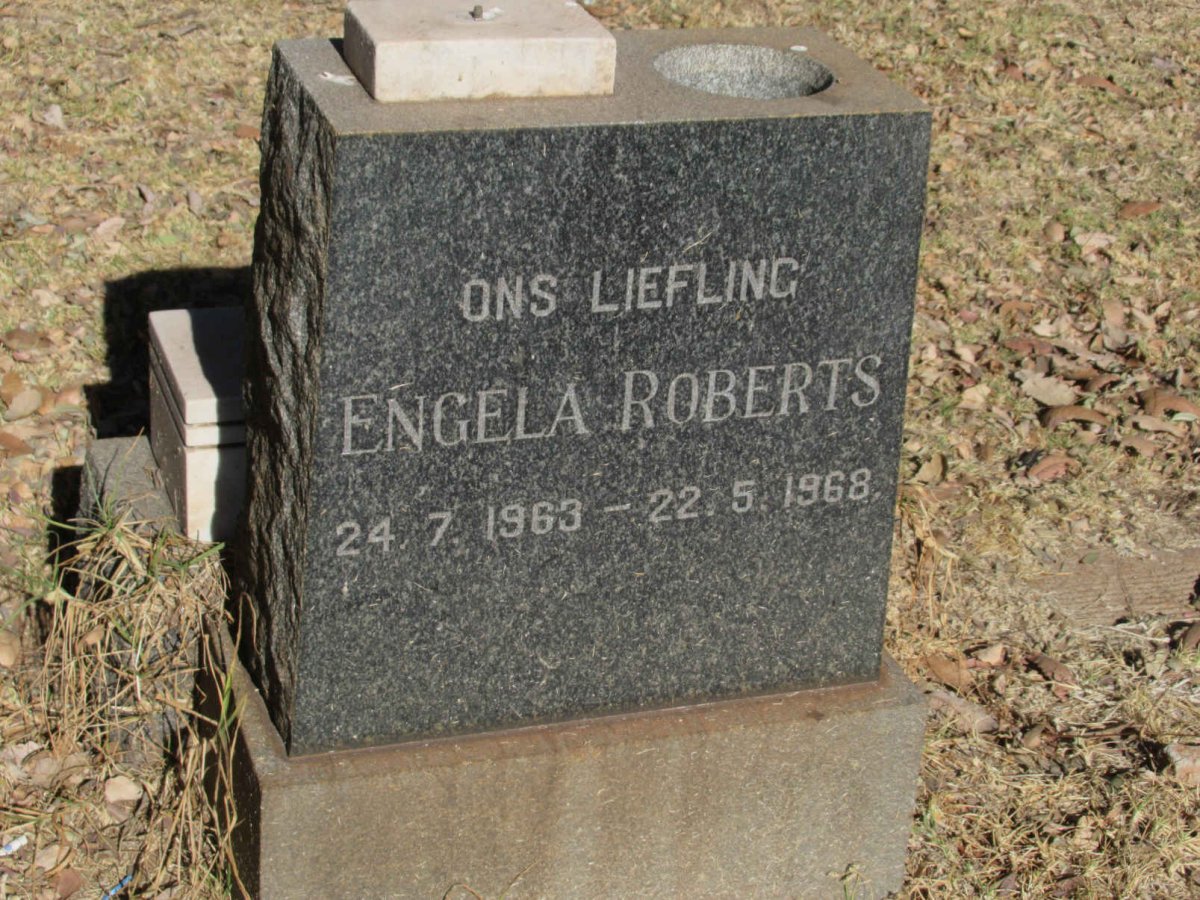 ROBERTS Engela 1963-1968