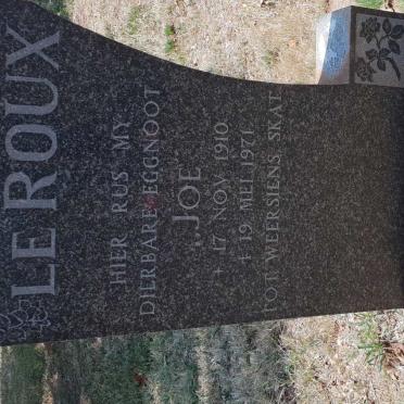 ROUX Joe, le 1910-1971