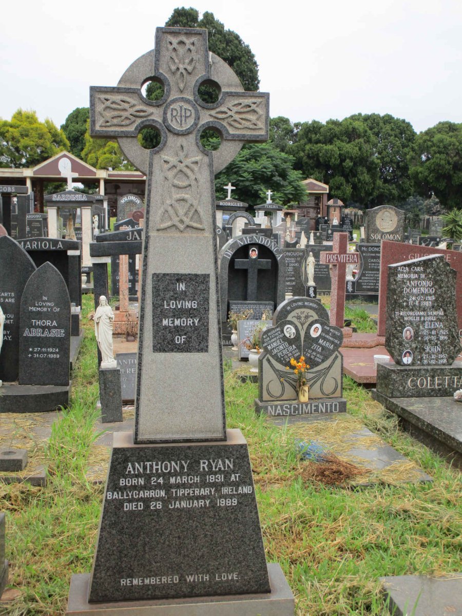 RYAN Anthony 1931-1989