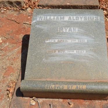 RYAN William Aloysius 1891-1957