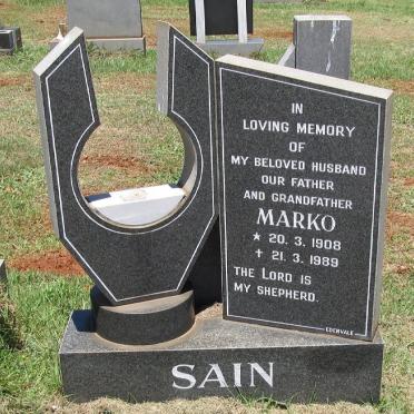 SAIN Marko 1908-1989