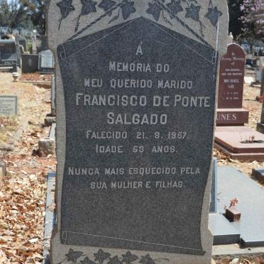 SALGADO Francisco de Ponte -1957