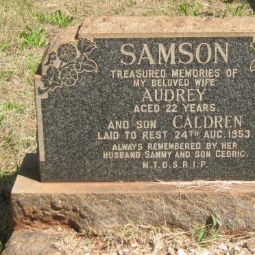 SAMSON Audrey :: SAMSON Caldren -1953