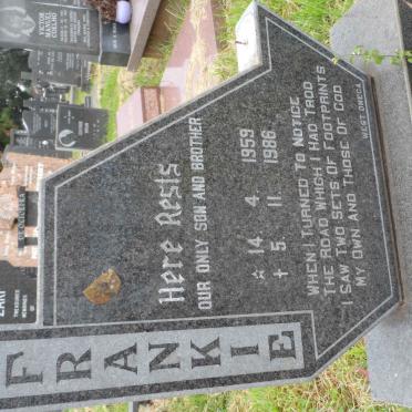 SASSEN Frankie 1959-1986