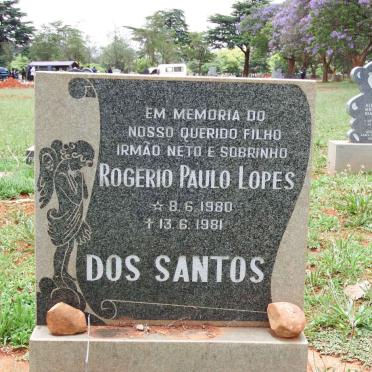 SANTOS Rogerio Paulo Lopes, dos 1980-1981