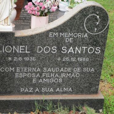 SANTOS Lionel, dos 1935-1986