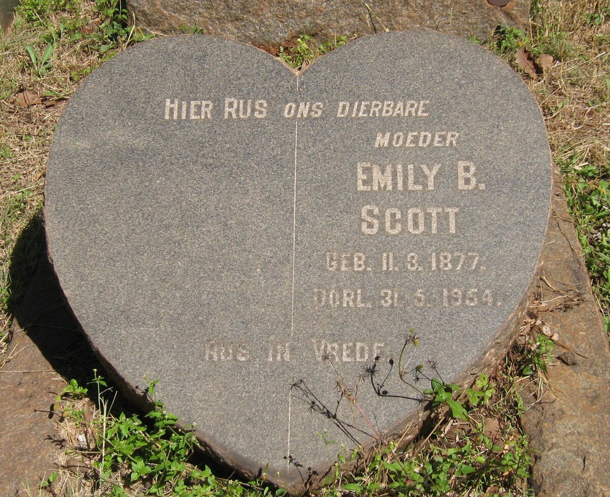 SCOTT Emily B. 1877-1954
