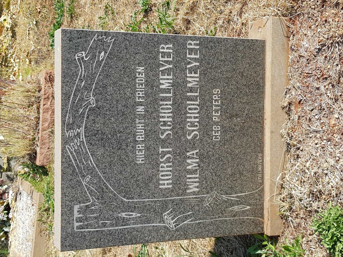 SCHOLLMEYER Horst &amp; Wilma PETERS