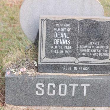 SCOTT Deane Dennis 1920-1973