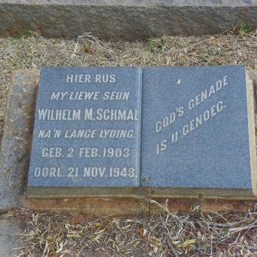 SCHMAL Wilhelm M. 1903-1948 