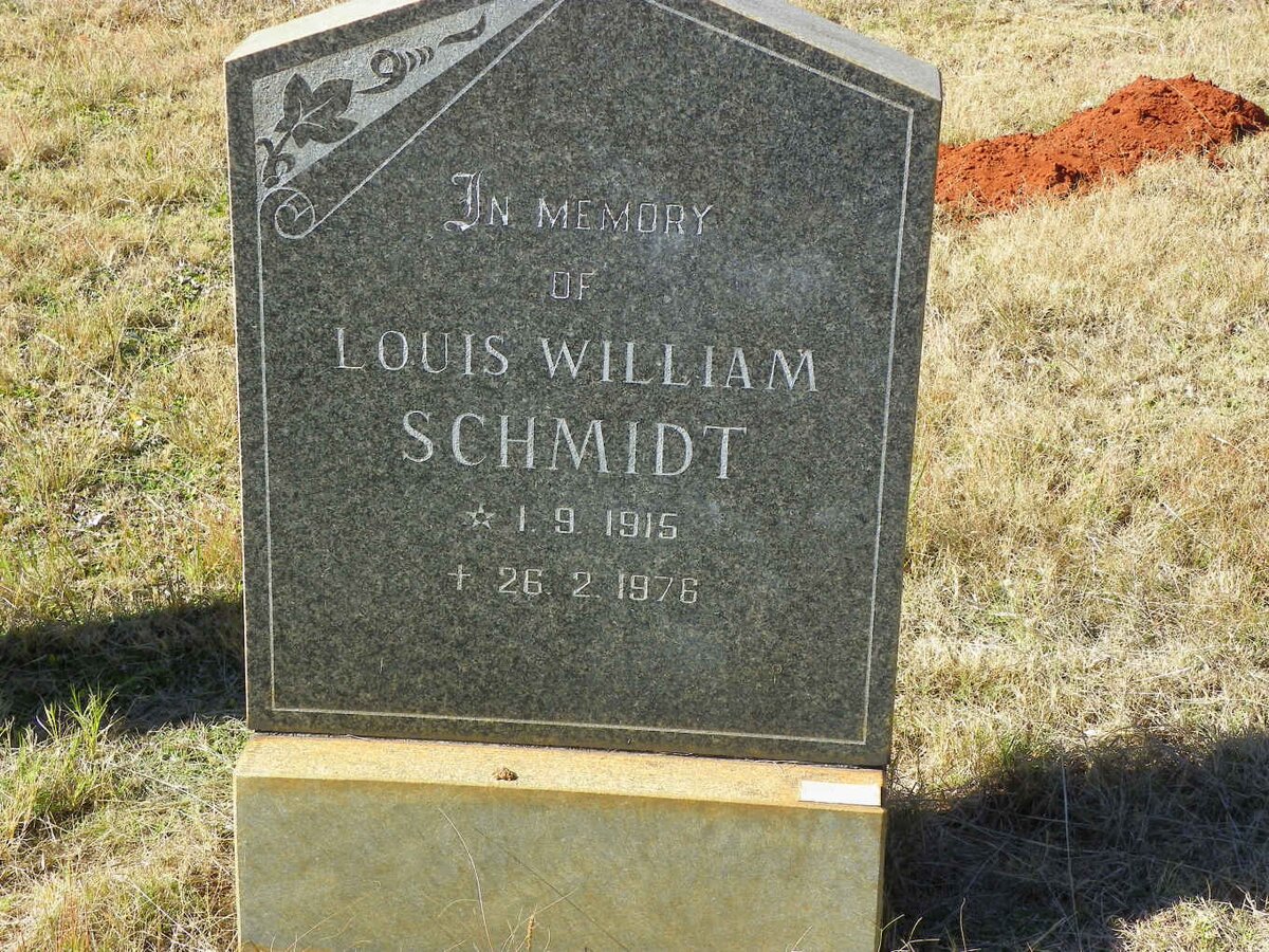 SCHMIDT Louis William 1915-1976
