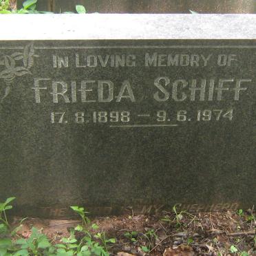 SCHIFF Frieda 1898-1974