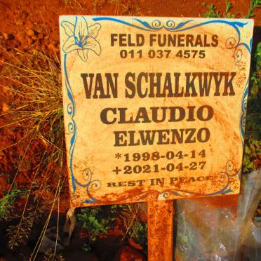SCHALKWYK Claudio Elwenzo, van 1998-2021