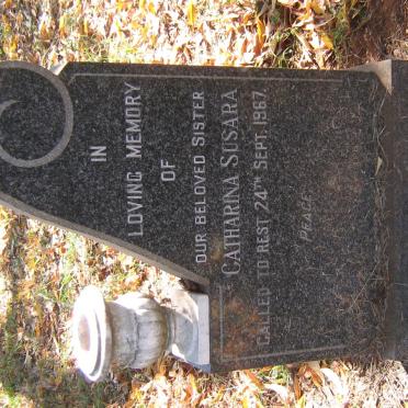 SCHOEMAN Catharina Susara -1967