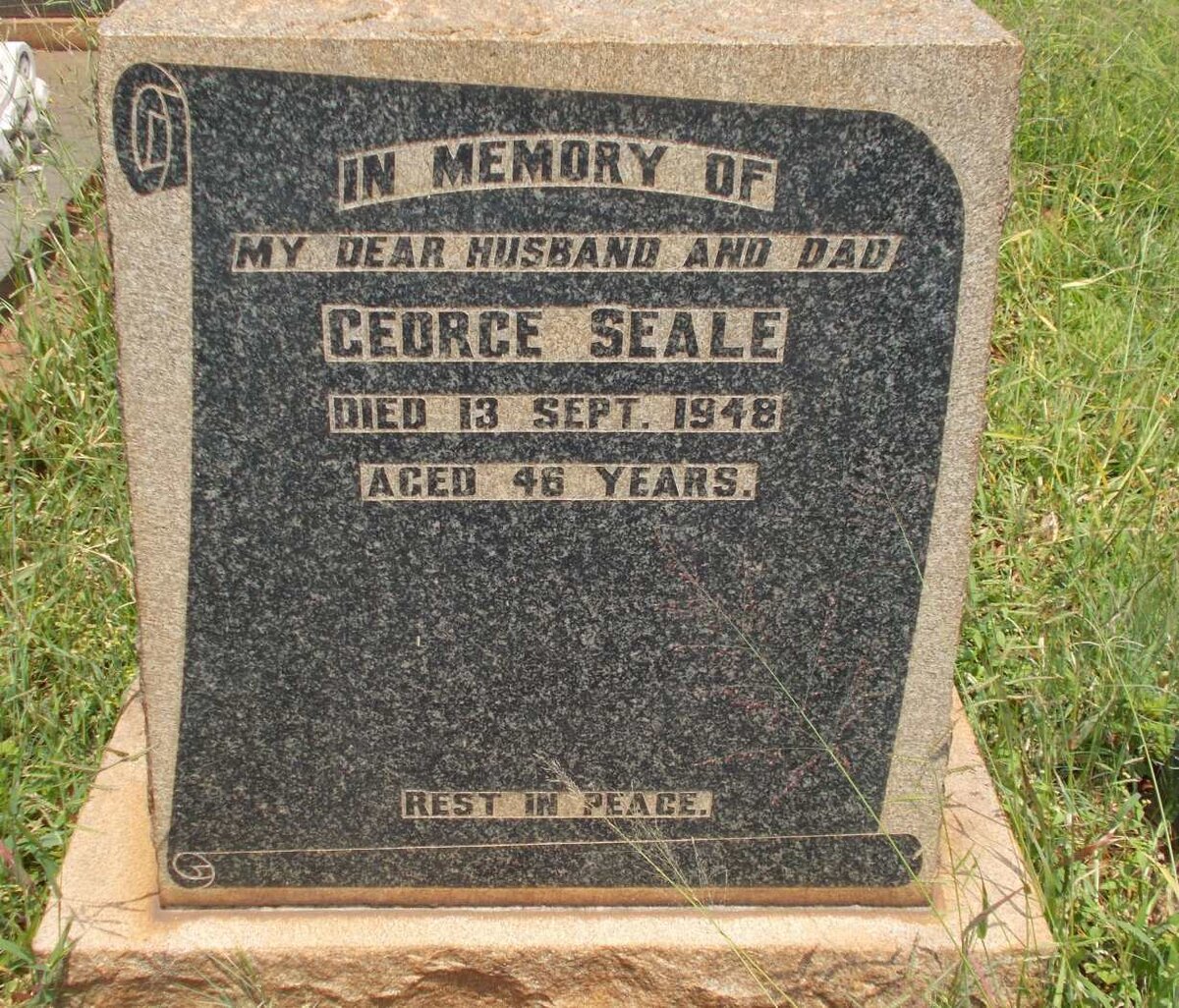 SEALE George -1948