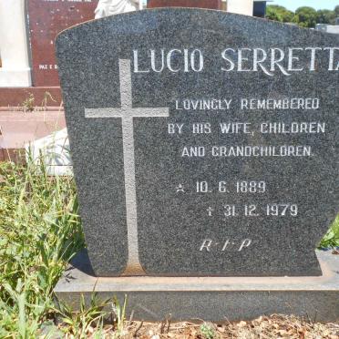 SERRETTA Lucio 1889-1979