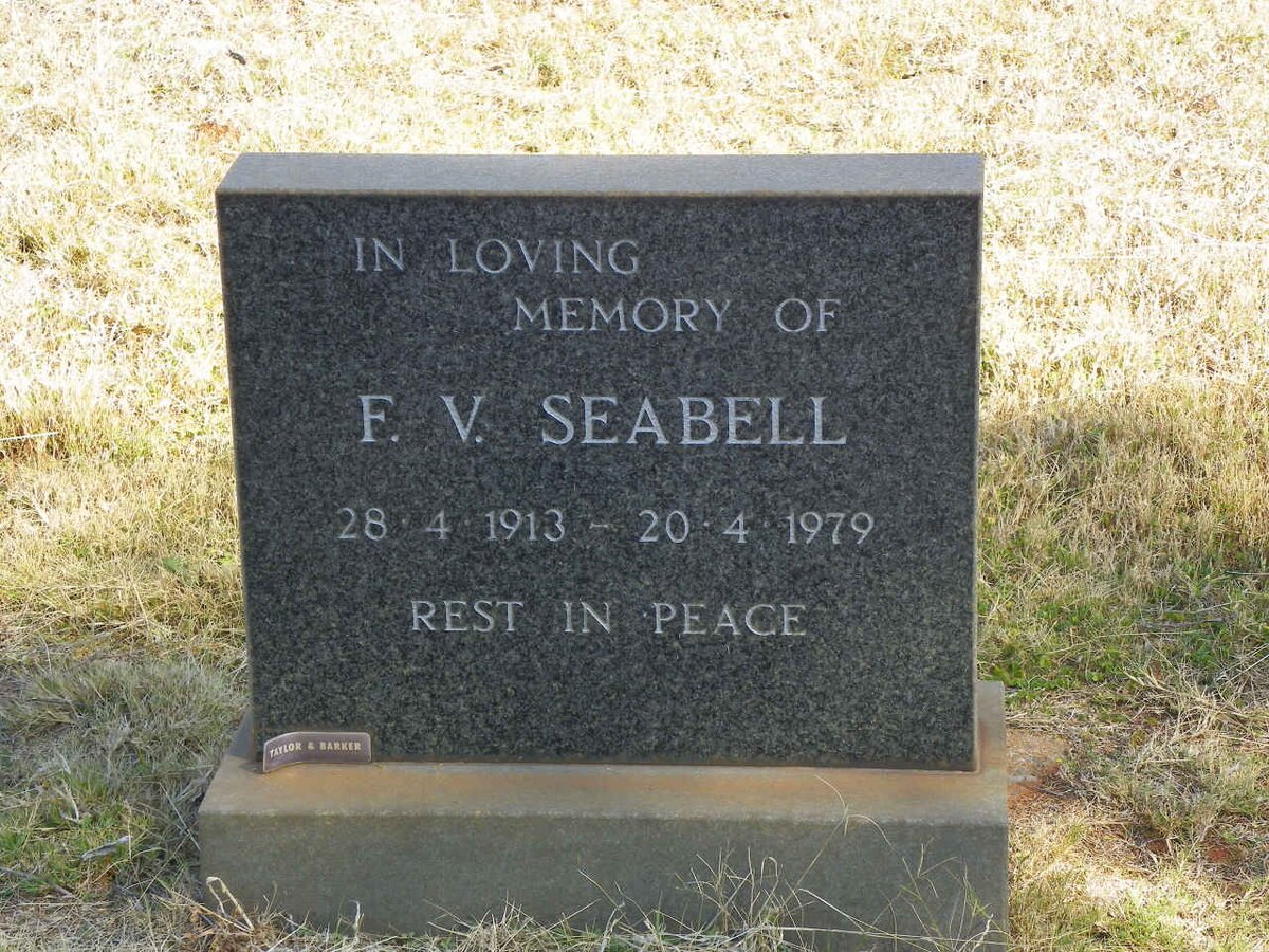 SEABELL F.V. 1913-1979