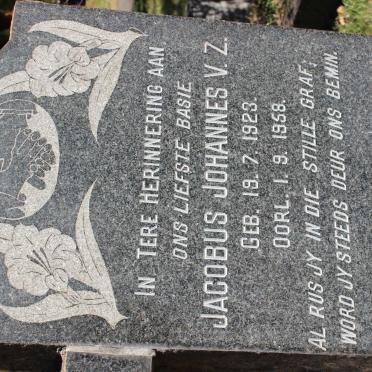 SENEKAL Jacobus Johannes V.Z. 1923-1958