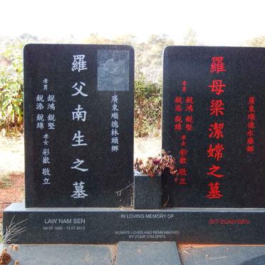 SEN Law Nam 1928-2013 &amp; Git Suan