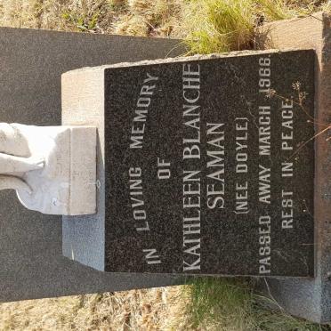 SEAMAN Kathleen Blanche nee DOYLE -1966