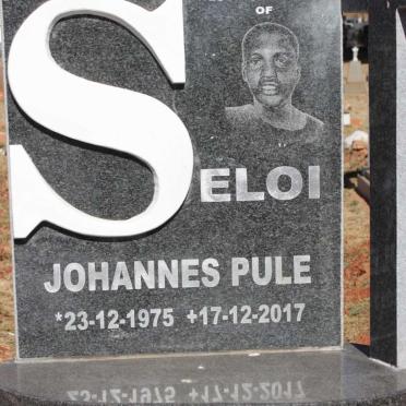 SELOI Johannes Pule 1975-2017