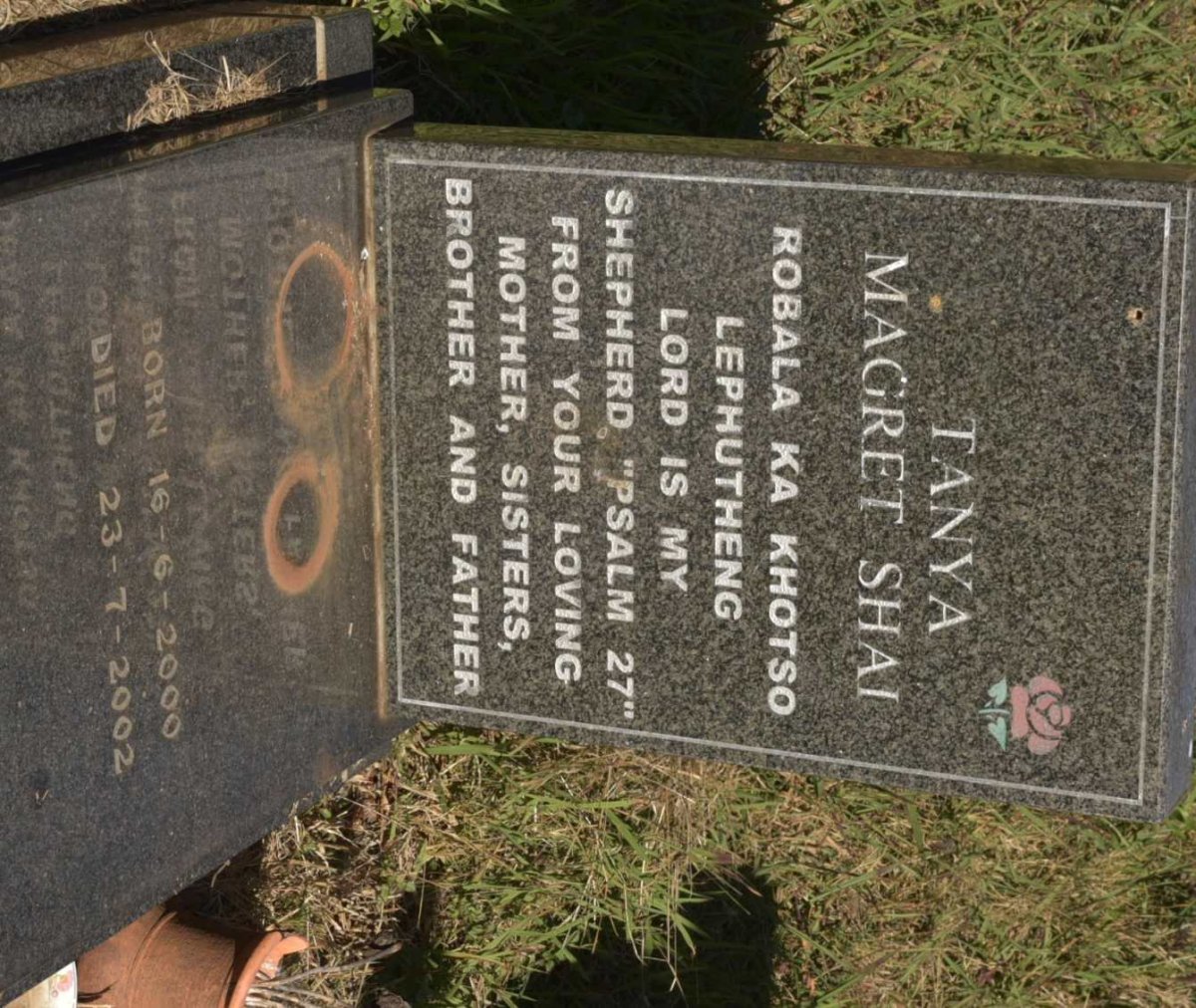 SHAI Tanya Magret 2000-2002