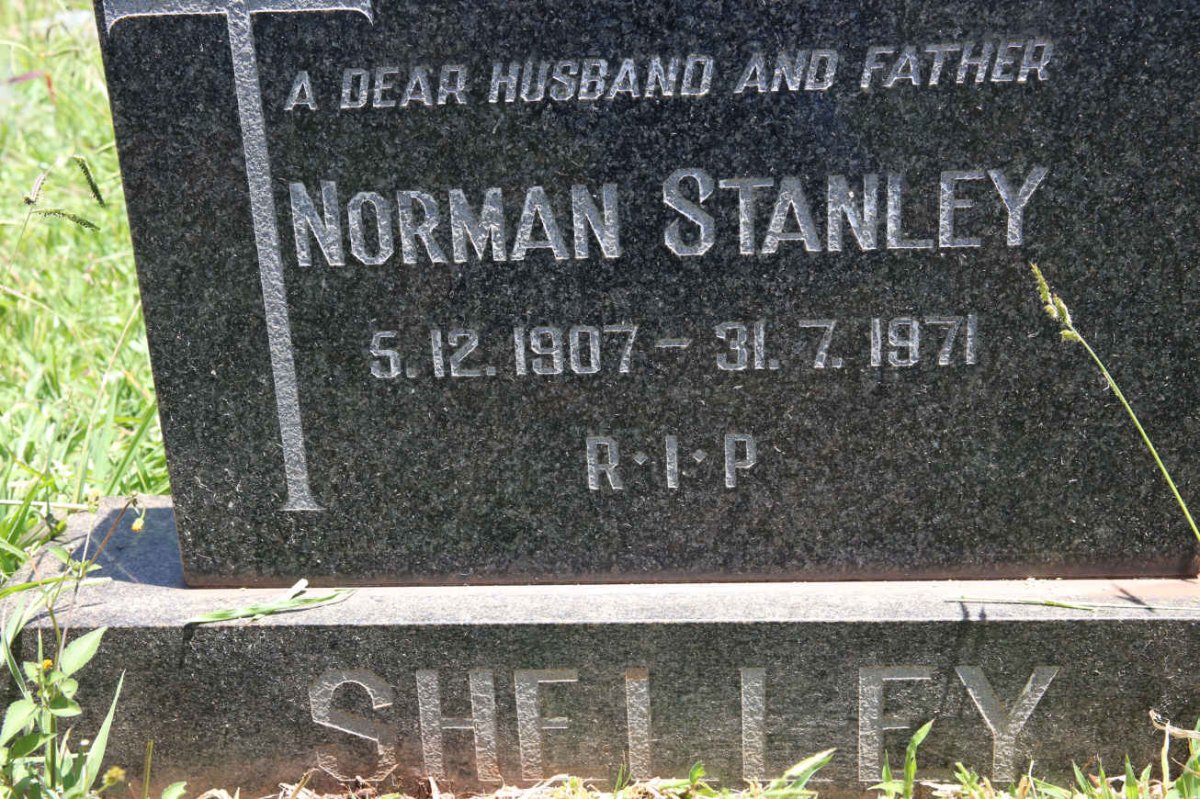 SHELLEY Norman Stanley 1907-1971