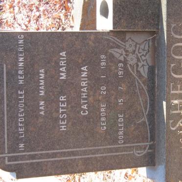 SHEGOG Hester Maria Catharina 1919-1979