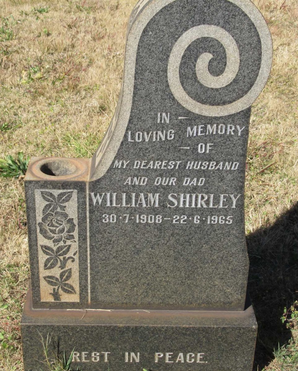 SHIRLEY William 1908-1965